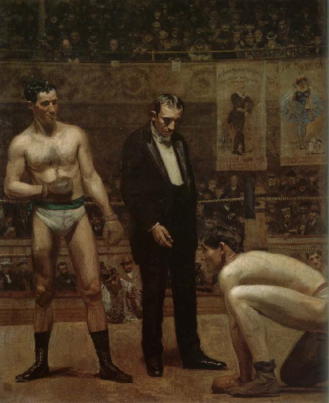 Thomas Eakins Prizefights Germany oil painting art